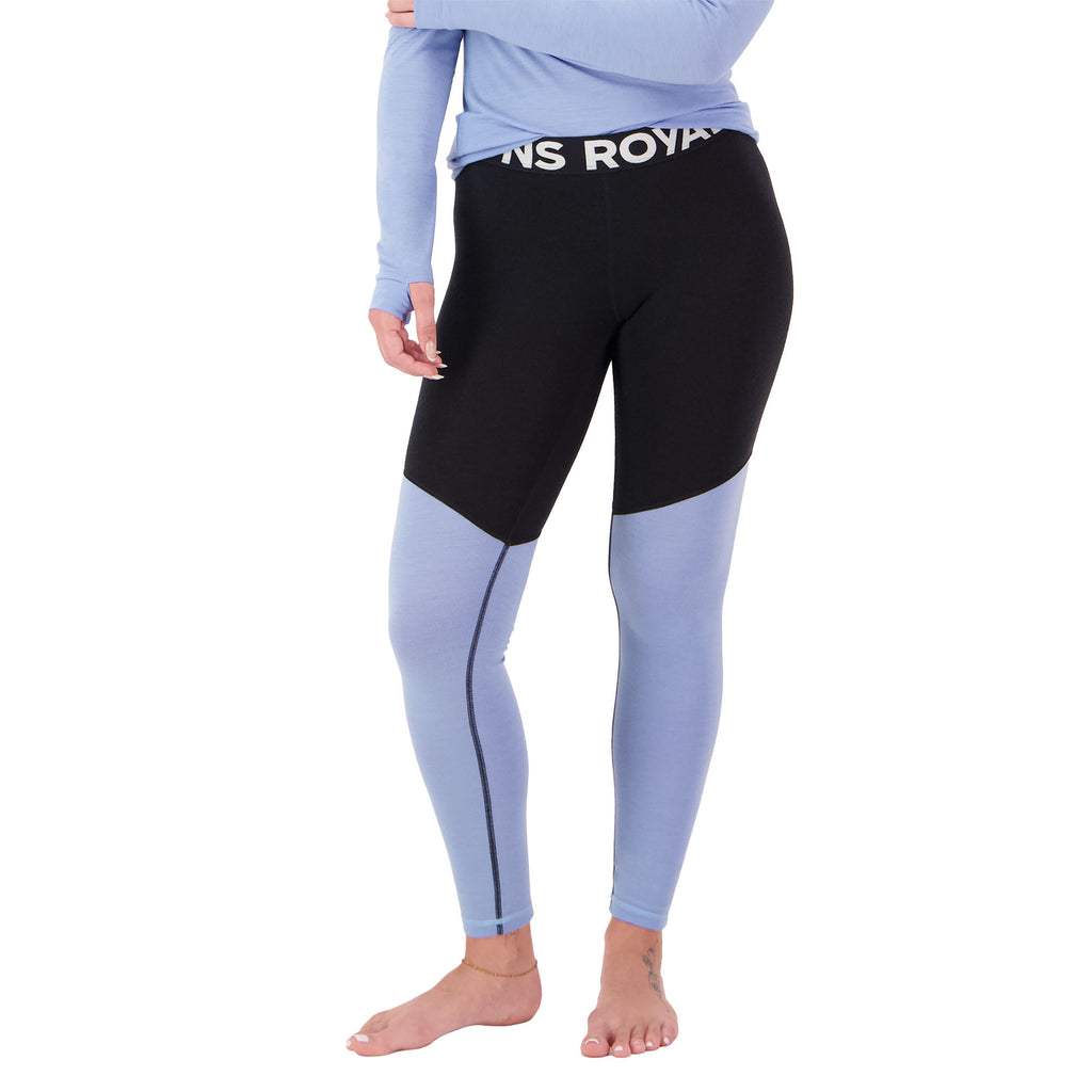 Women’s Cascade Merino Base Layer Leggings - Blue