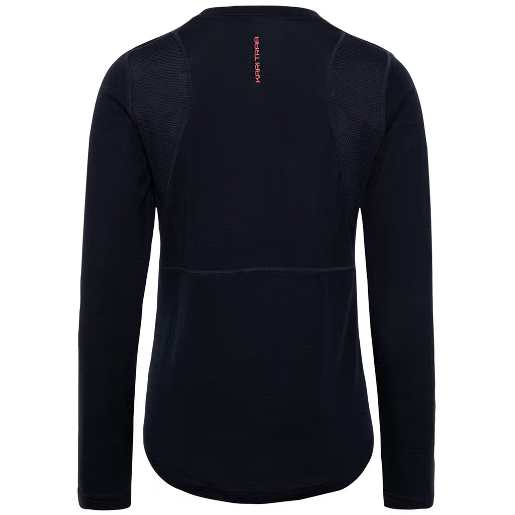 Women's Embla Wool Long-Sleeve Base Layer Top - Navy
