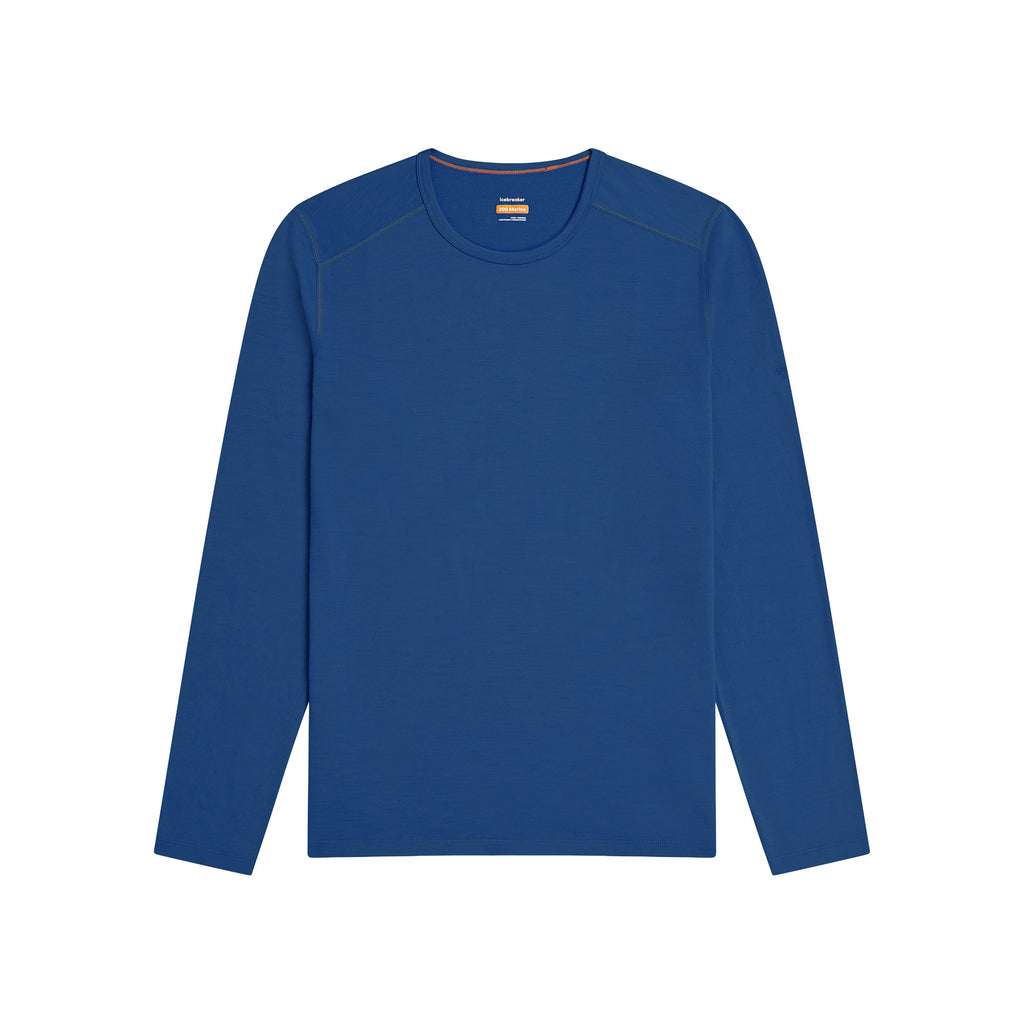 Men's 200 Oasis Long Sleeve Crewe Top - Blue