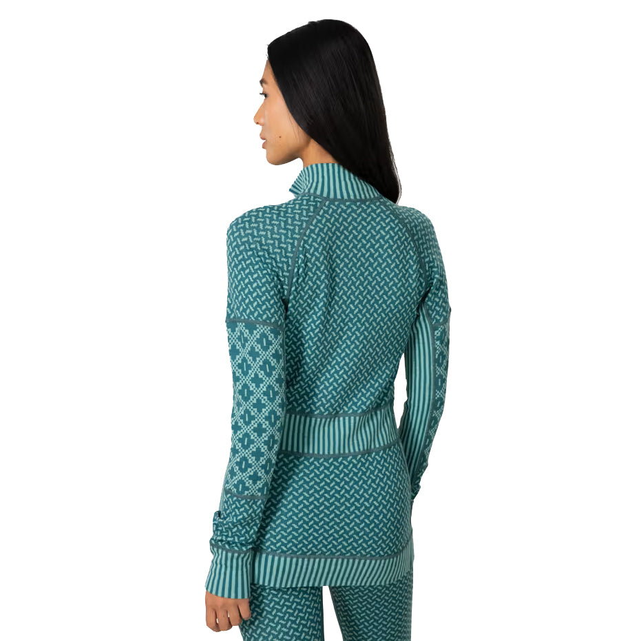 Women's Smekker ½ Long-Sleeve Base Layer Top - Green