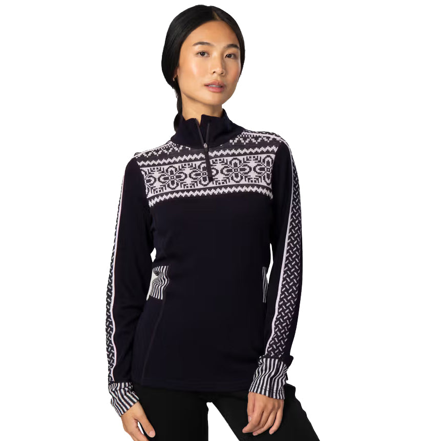Women's Ines Long-Sleeve Base Layer Top - Black