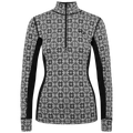 Women's Rose 1/2 Zip Base Layer Top - Black