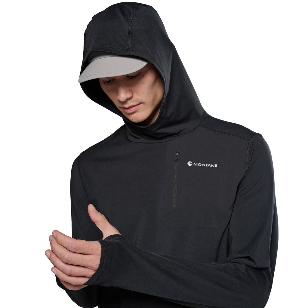 Men's Dart XT Thermal Hoodie - Black