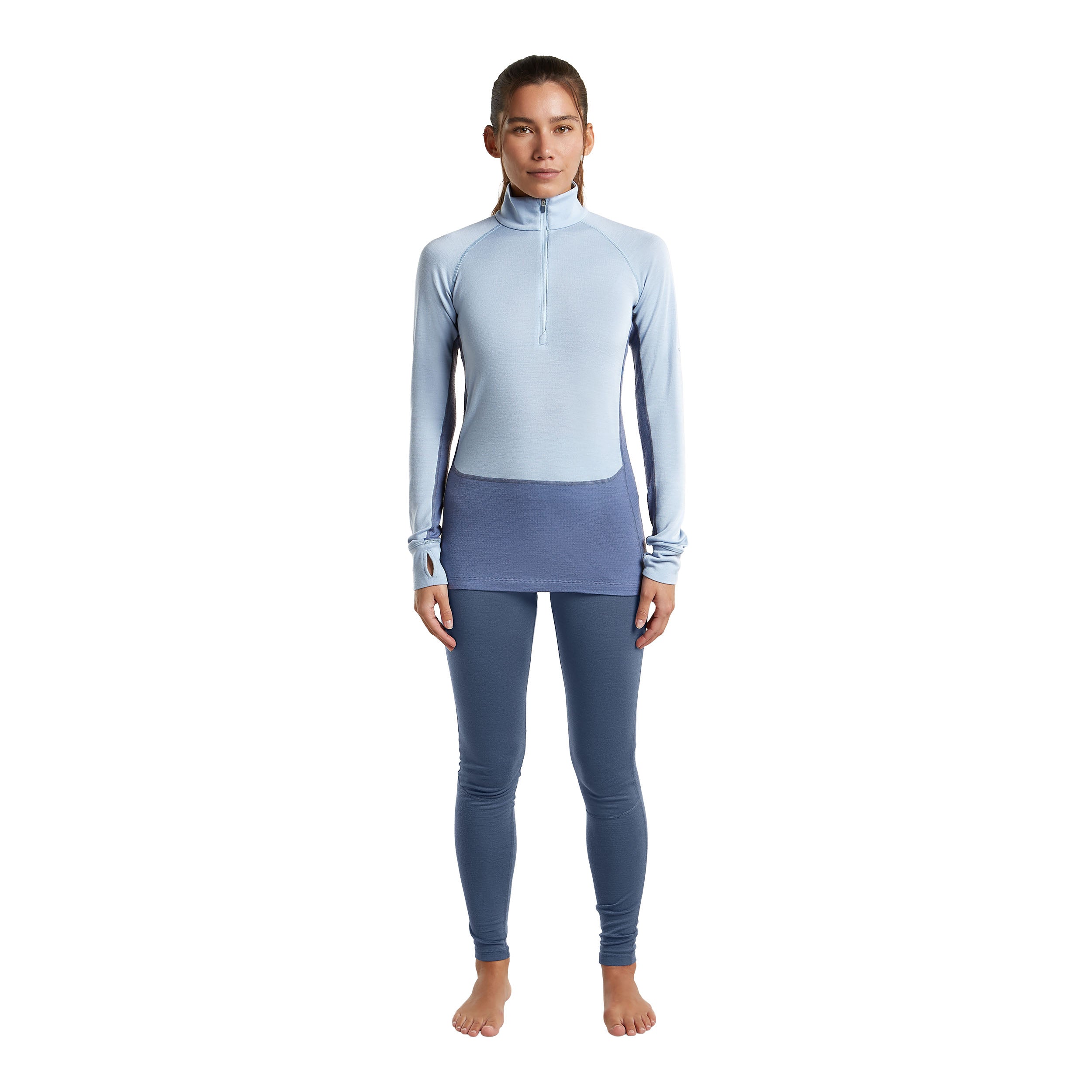 Women's 260 Zoneknit Long Sleeve Half Zip - Blue