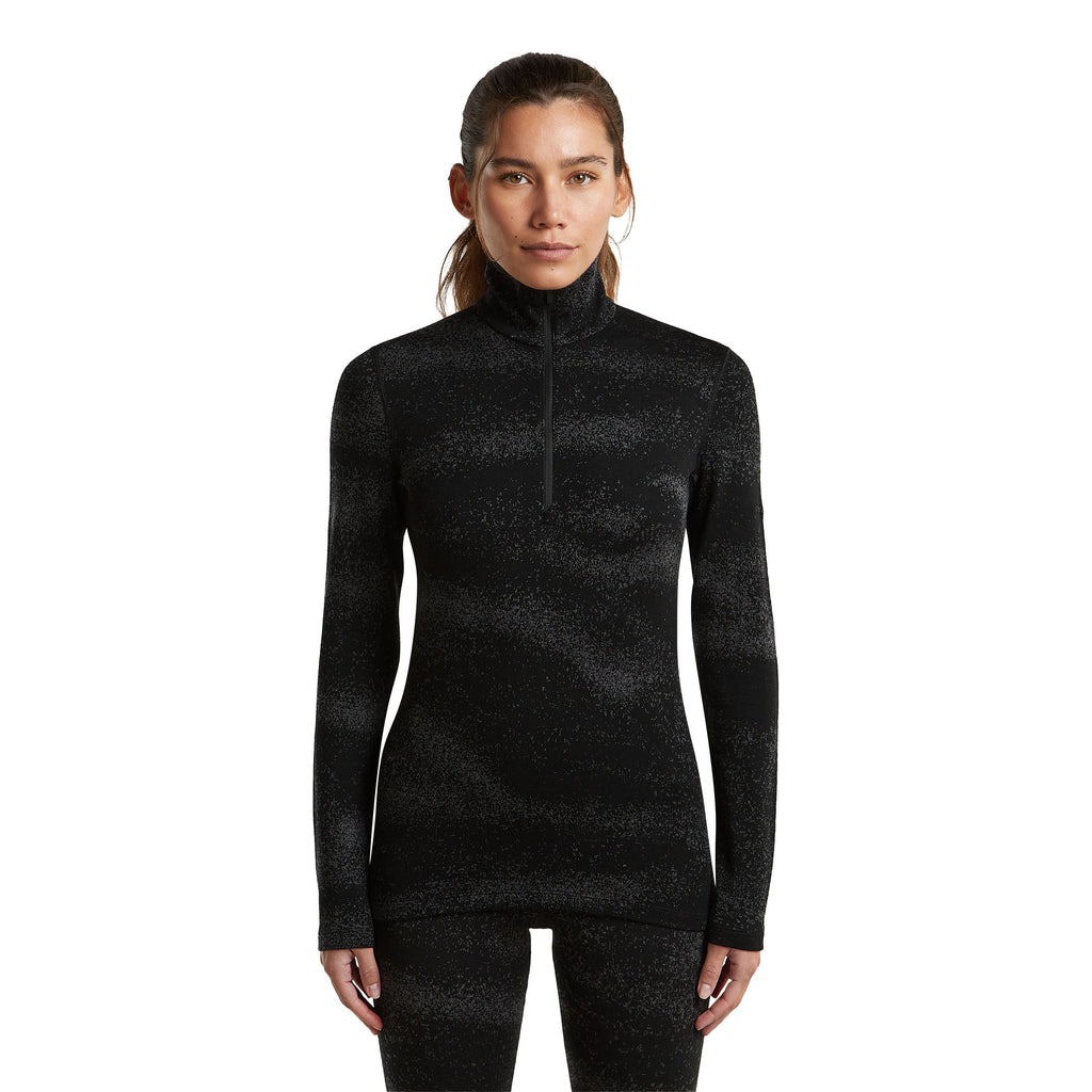 Women's 260 Vertex Long Sleeve Half Zip - Black