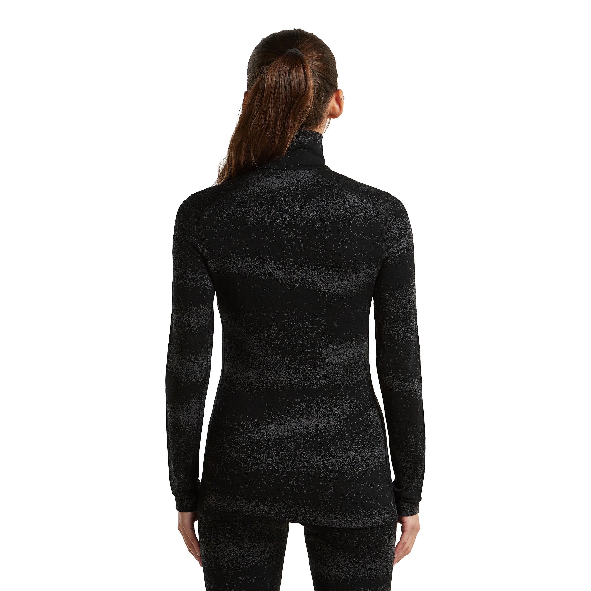 Women's 260 Vertex Long Sleeve Half Zip - Black