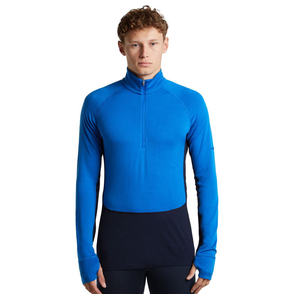Men's 260 Zoneknit Long Sleeve Half Zip - Blue