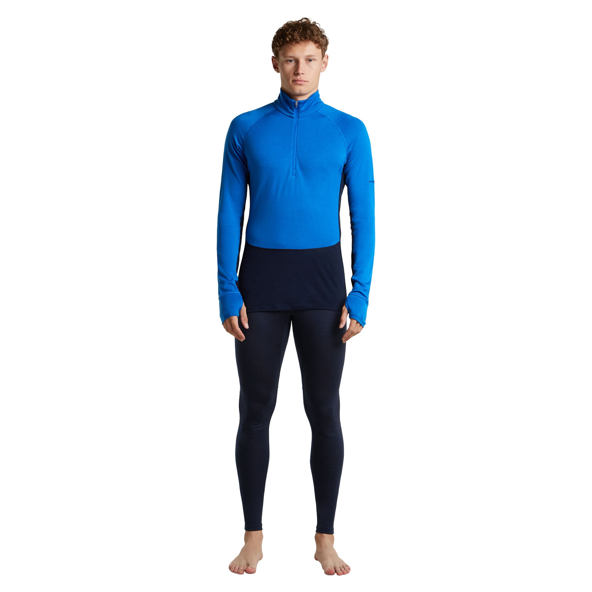 Men's 260 Zoneknit Long Sleeve Half Zip - Blue