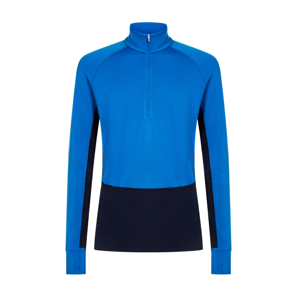 Men's 260 Zoneknit Long Sleeve Half Zip - Blue