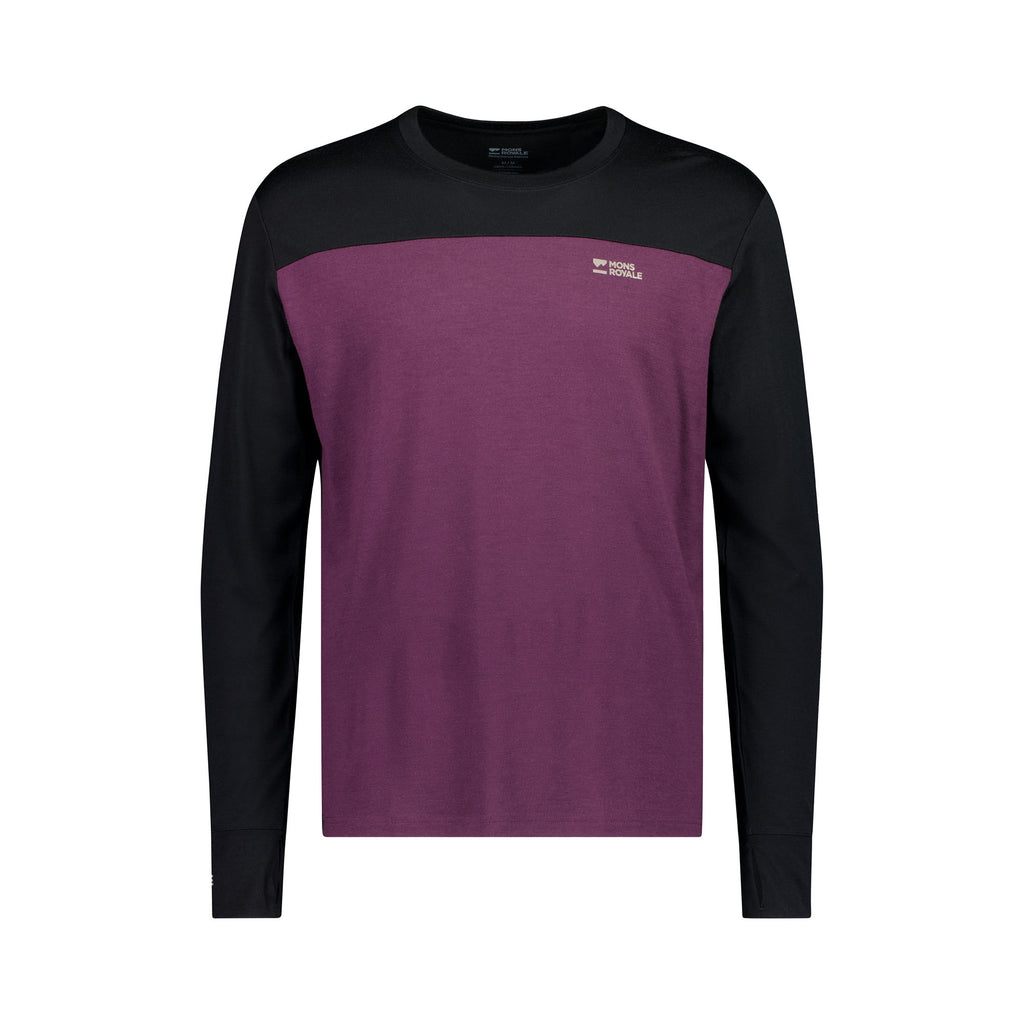 Men’s Yotei Merino Long Sleeve – Purple
