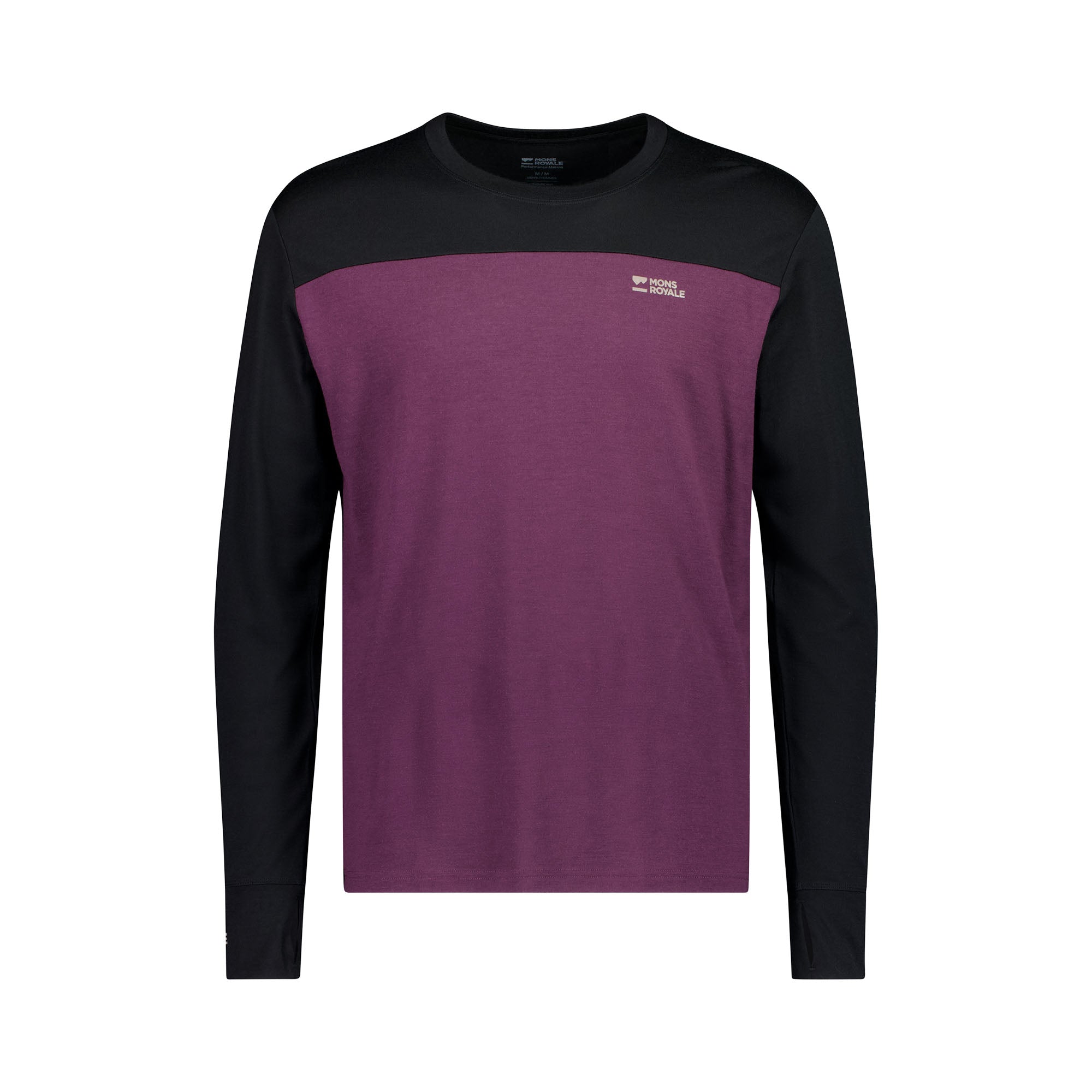 Men’s Yotei Merino Long Sleeve – Purple