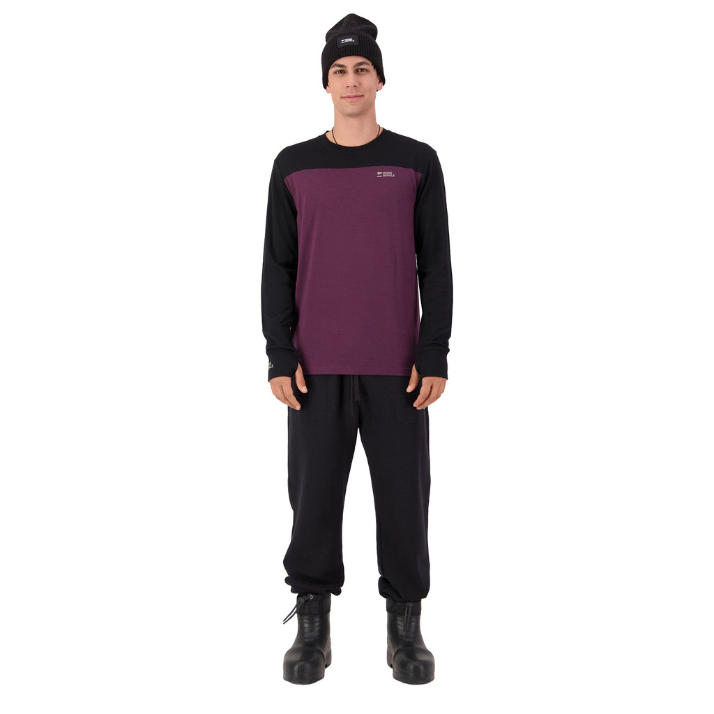 Men’s Yotei Merino Long Sleeve – Purple