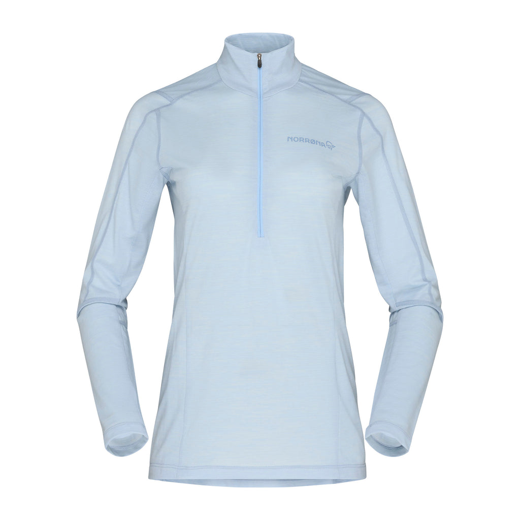 Women’s Falketind EqualiserUll Zip Neck - Blue