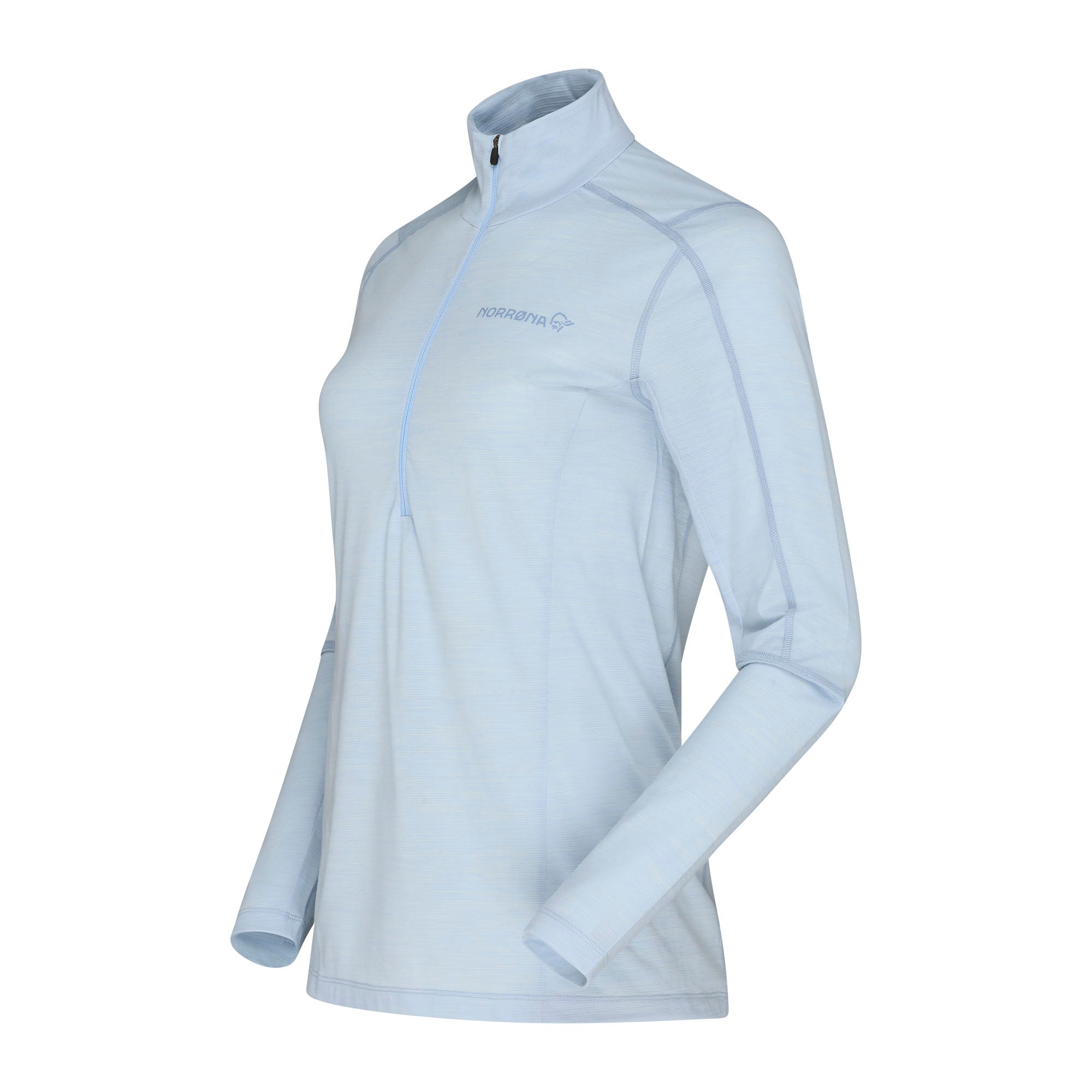 Women’s Falketind EqualiserUll Zip Neck - Blue