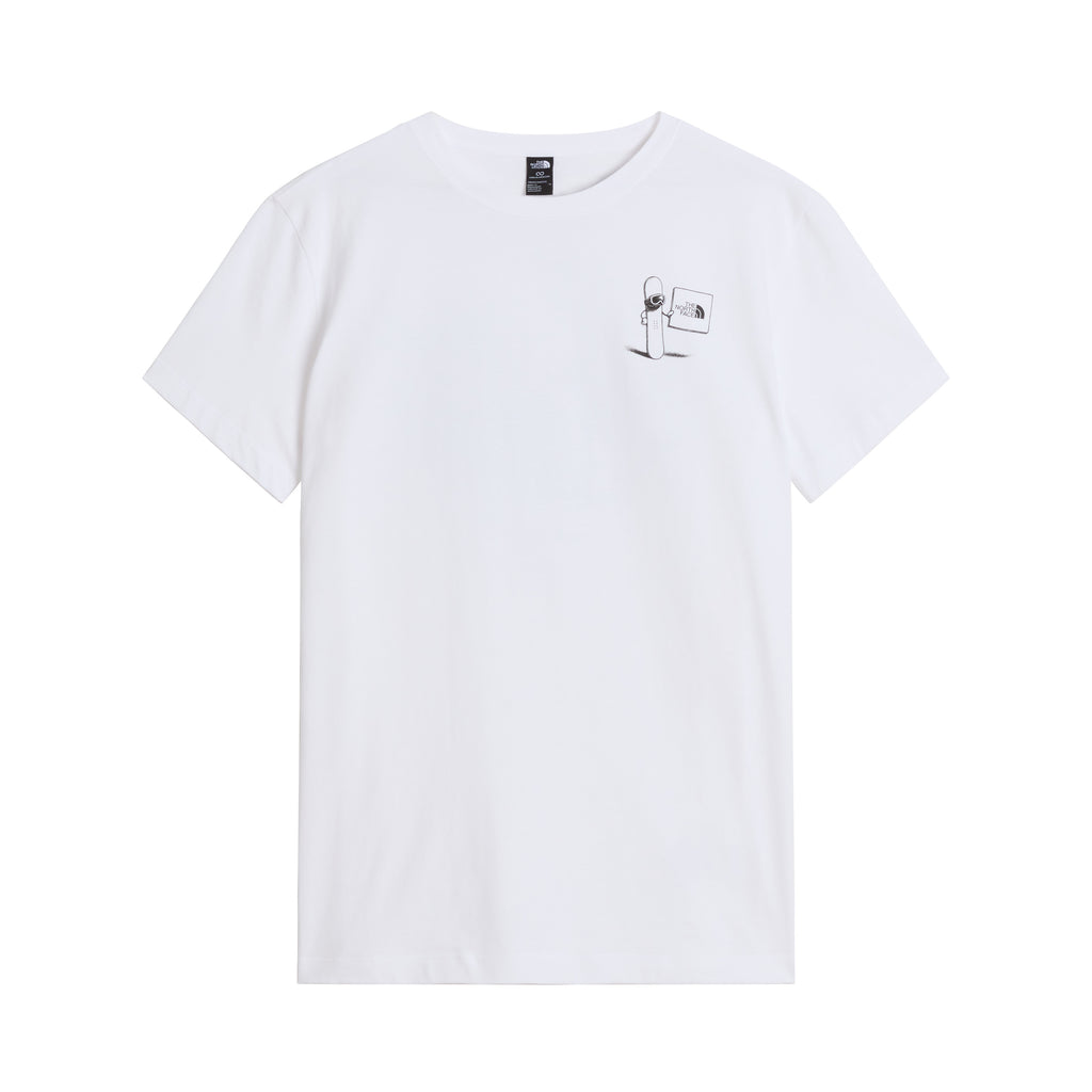 Unisex Opposites Attract Relaxed T-Shirt - White