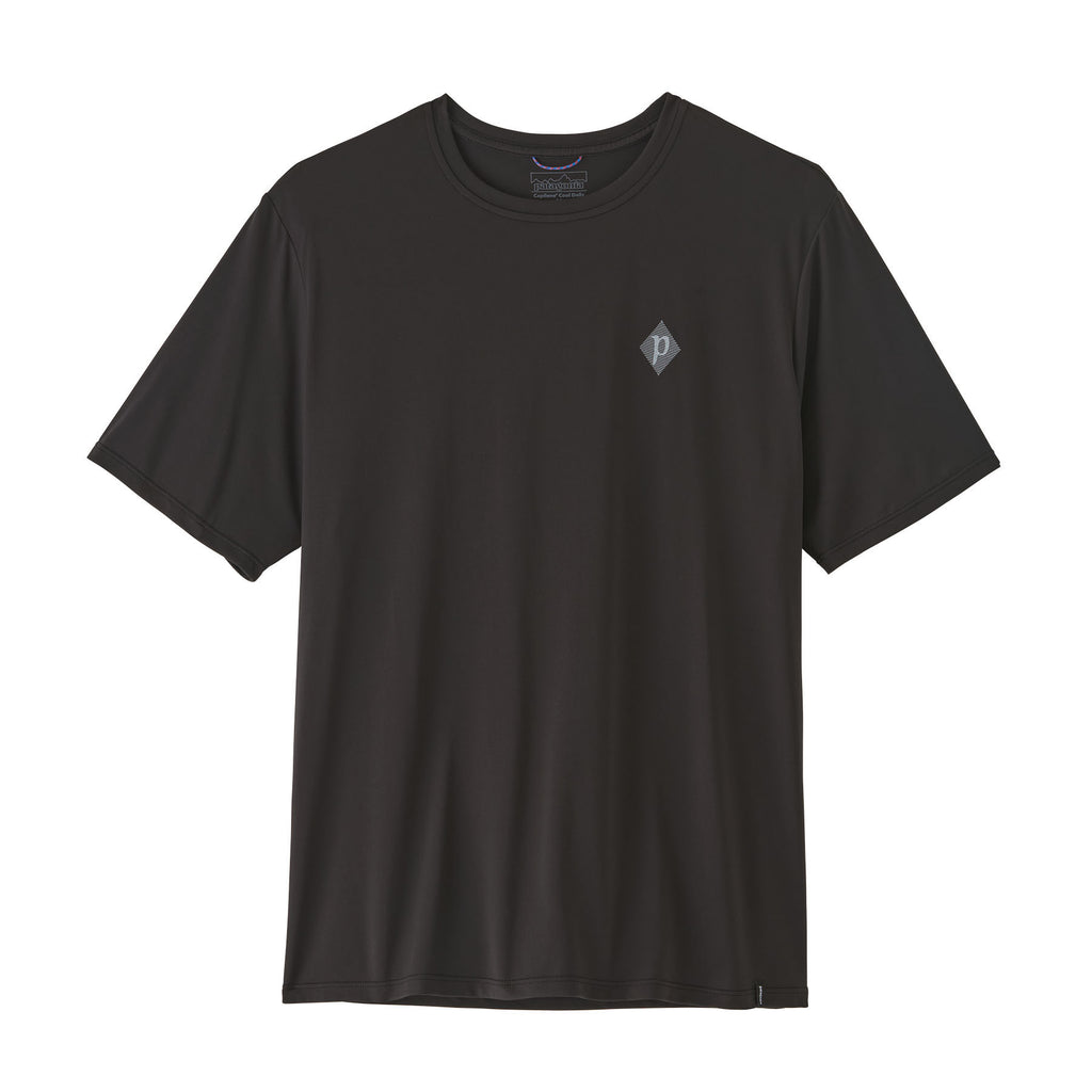 Men's Capilene® Cool Daily T-Shirt - Hut Tripper / Black