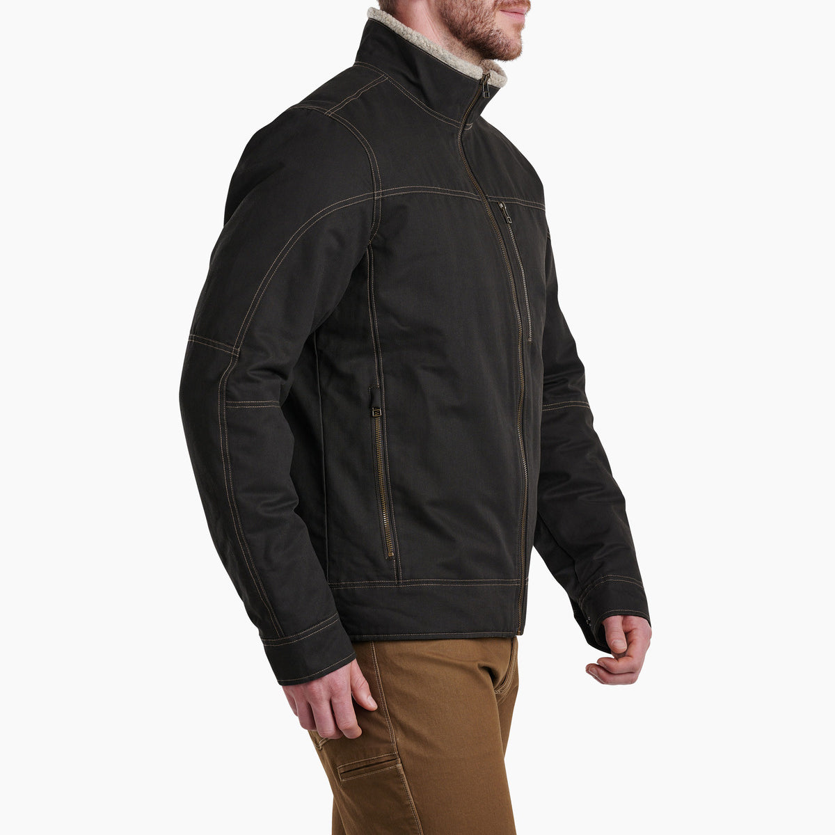 Men's Burr Insulated Jacket - Brown