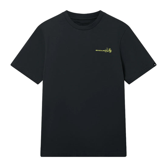 Unisex Pedal Power Graphic T-Shirt - Grey