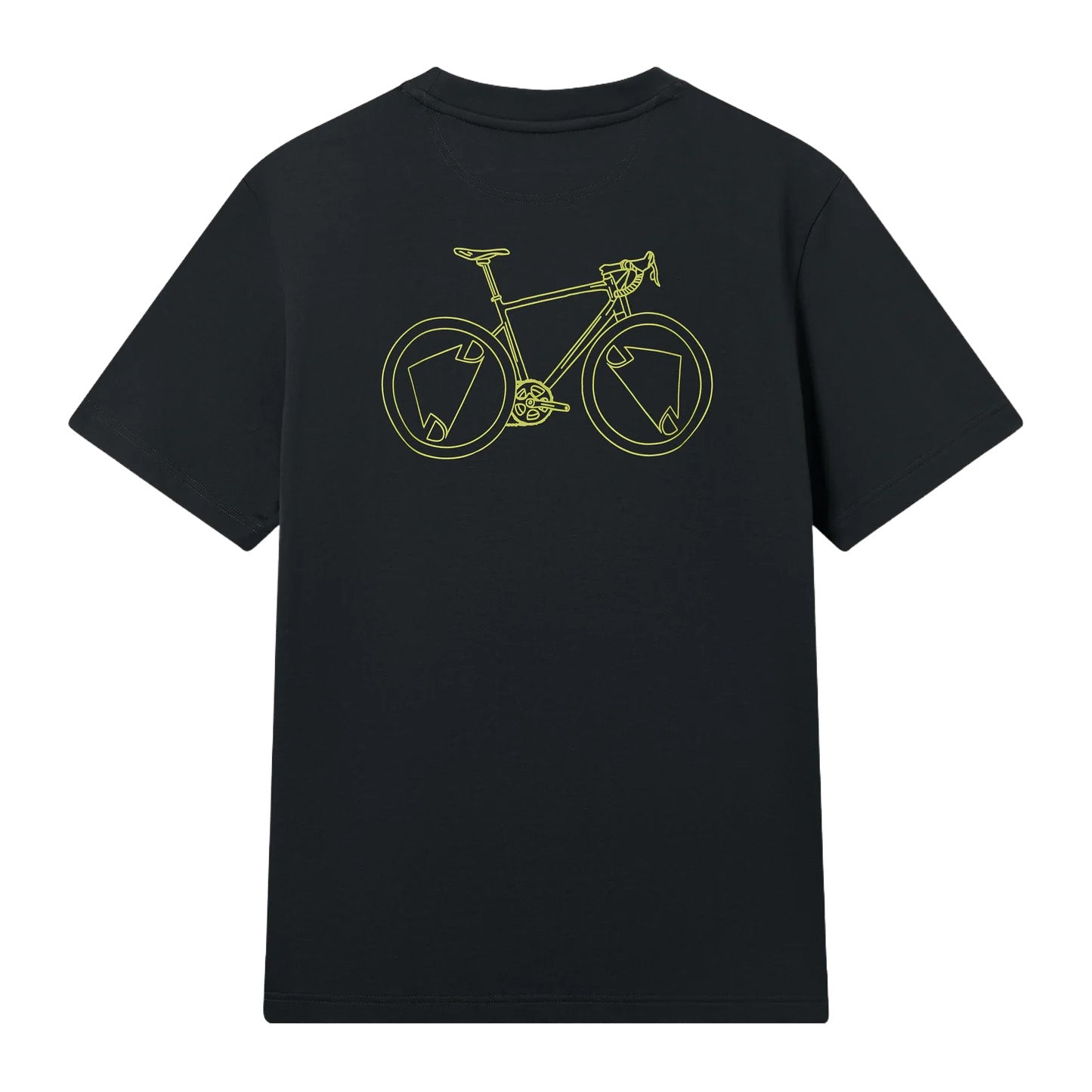 Unisex Pedal Power Graphic T-Shirt - Grey