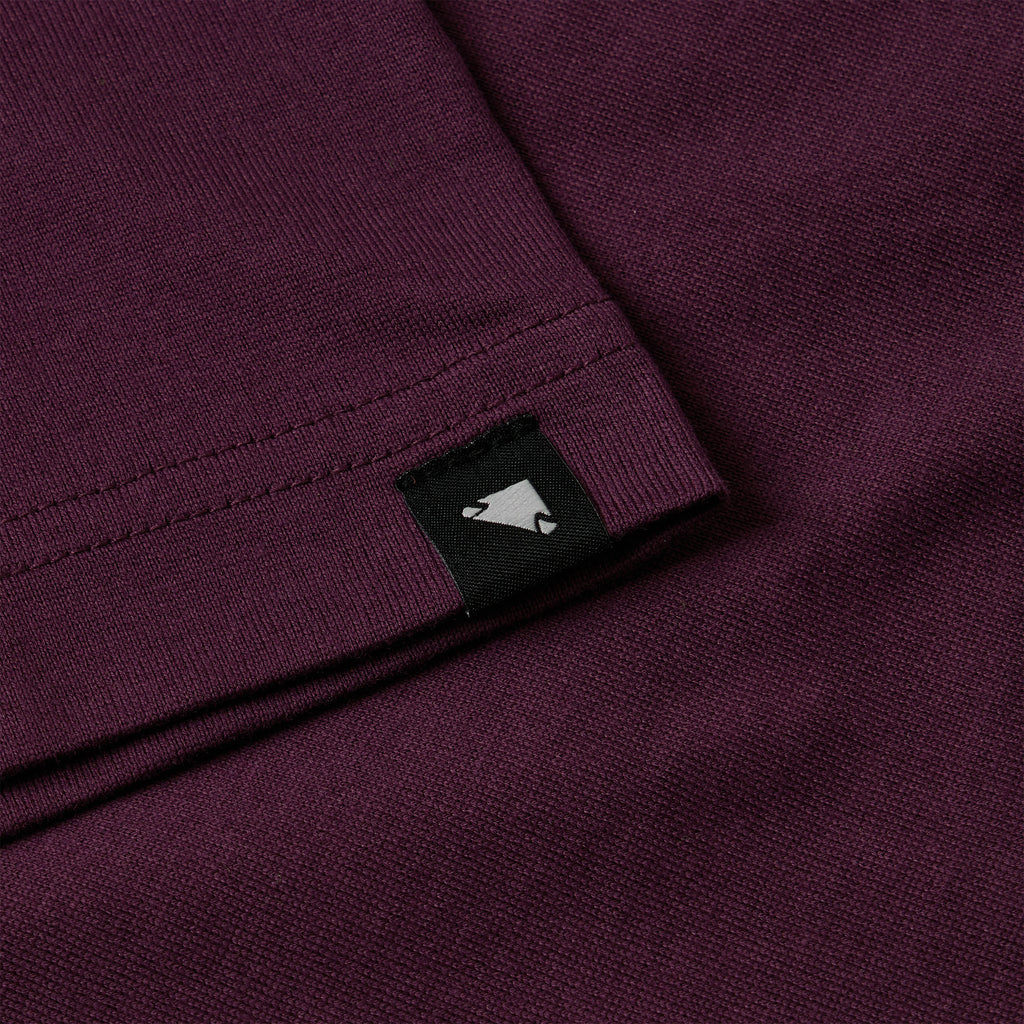 Unisex Stacked Logo Graphic T-Shirts - Purple