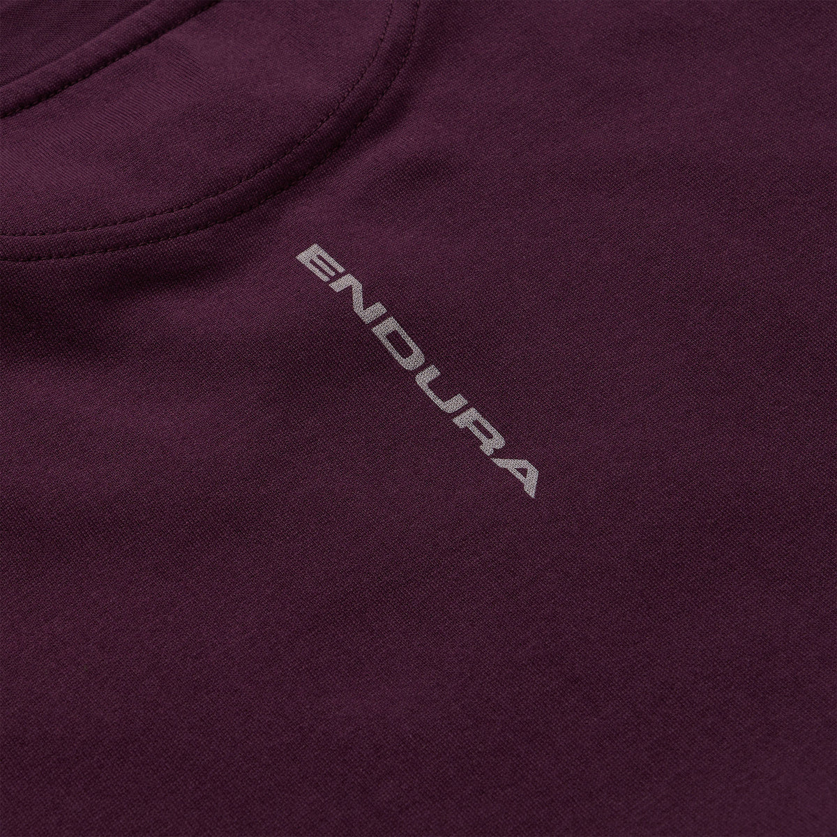 Unisex Stacked Logo Graphic T-Shirts - Purple