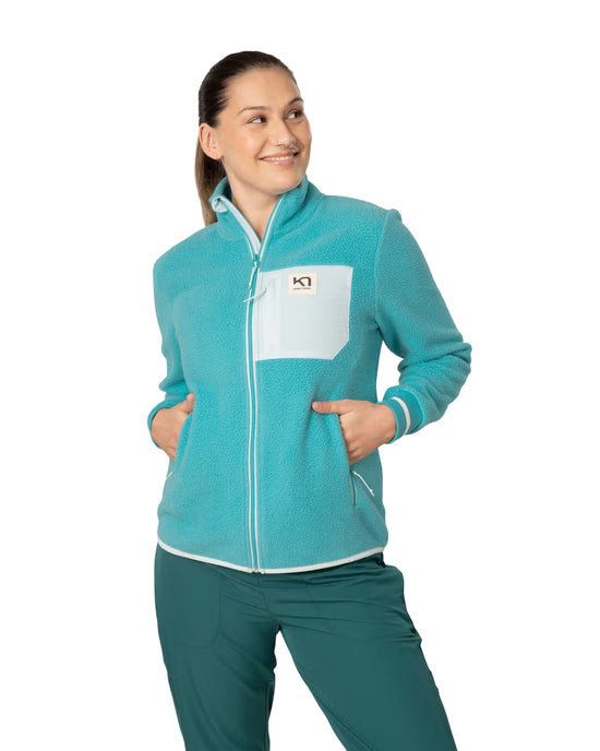 Women's Rothe Full Zip Fleece - Blue