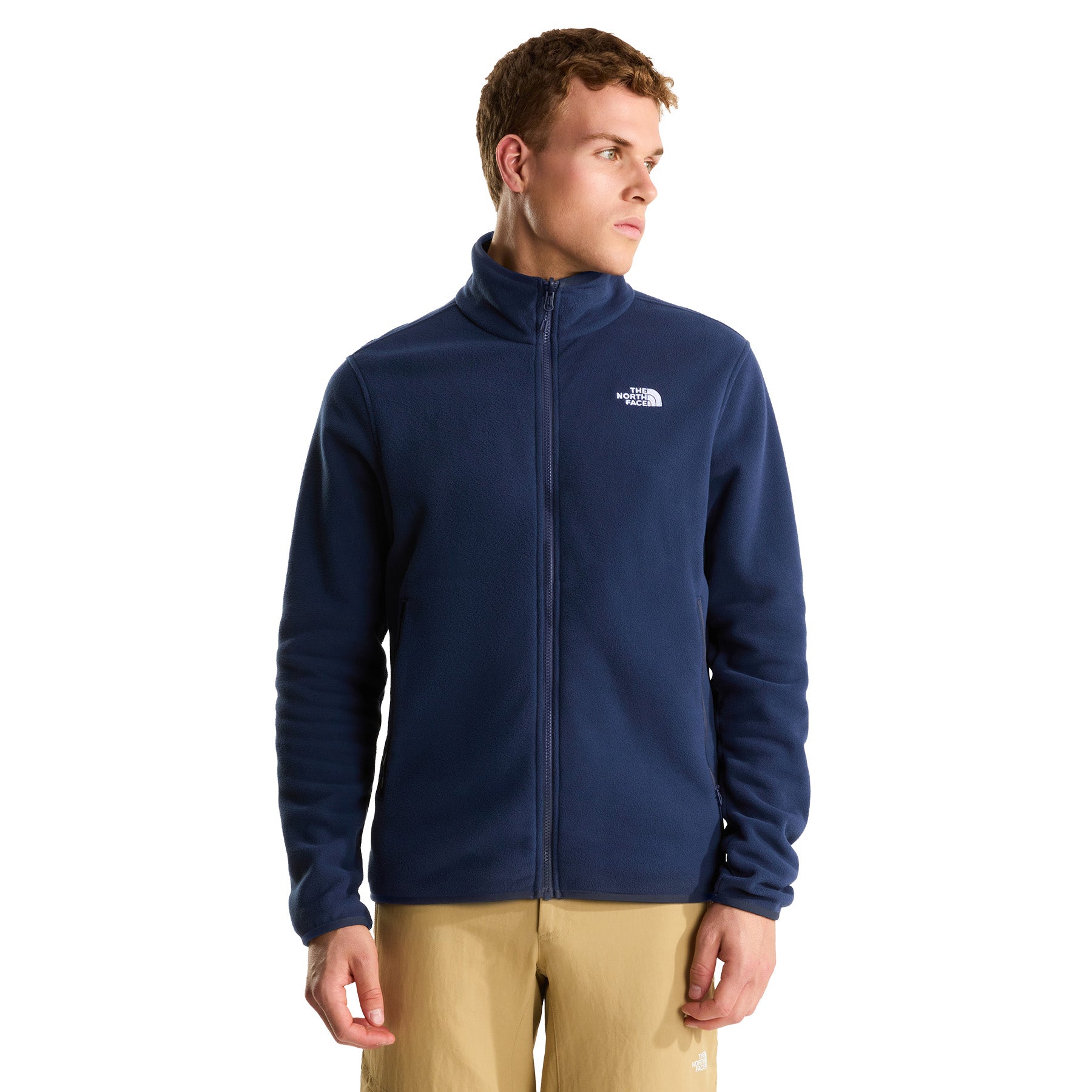Men's Glacier Full Zip Fleece - Navy