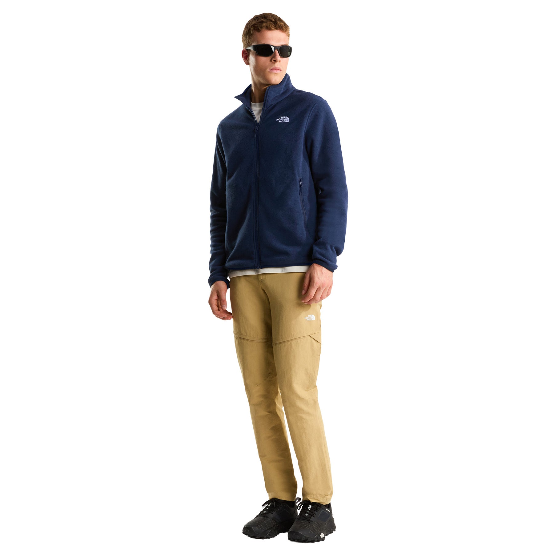 Men's Glacier Full Zip Fleece - Navy