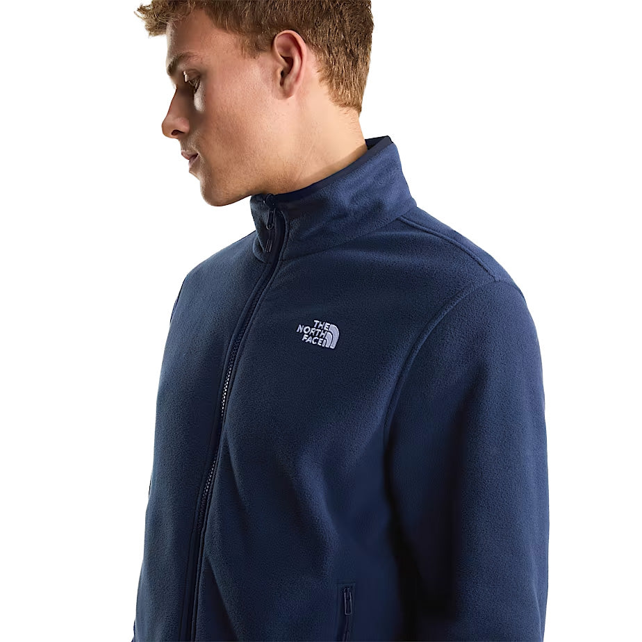 Men's Glacier Full Zip Fleece - Navy