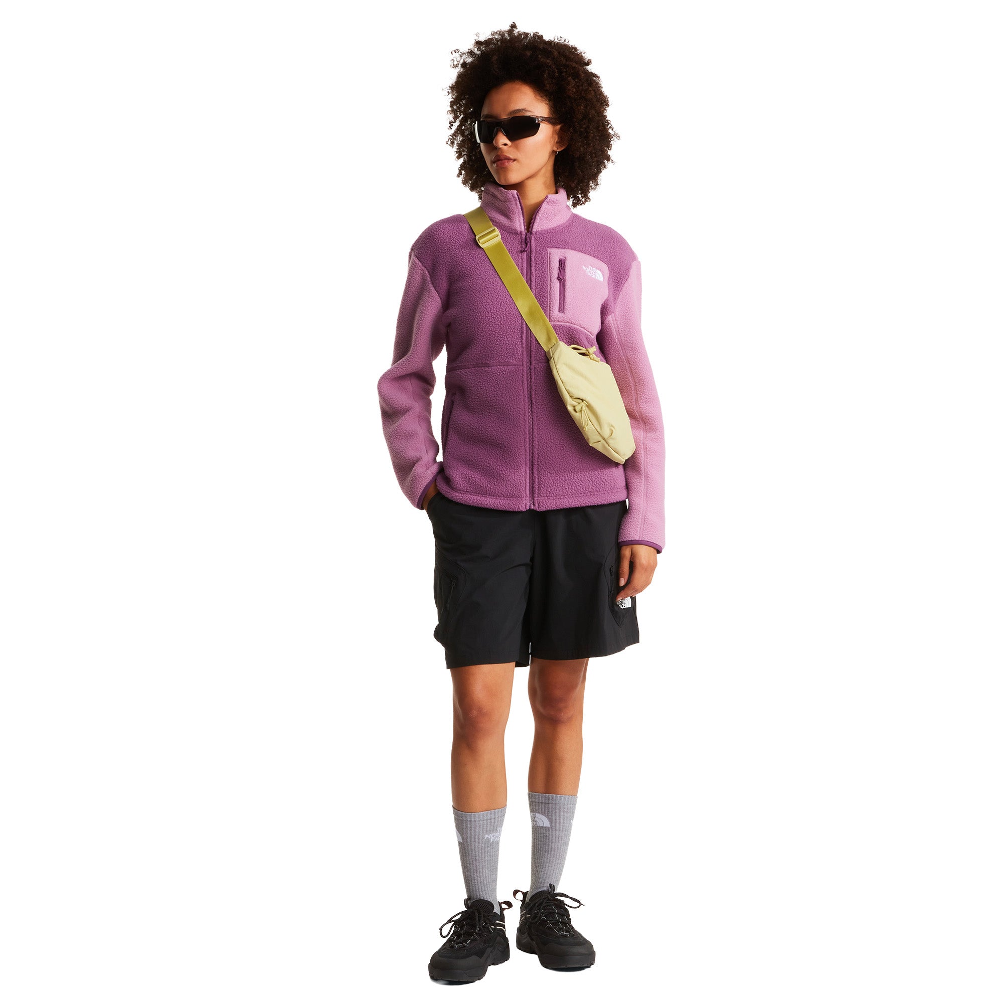 Women's Yumiori Full Zip Fleece Jacket - Pink