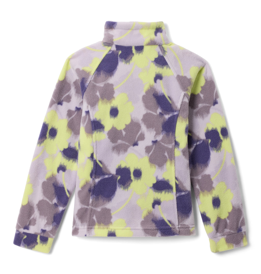 Kids' Benton Springs II Printed Full Zip Fleece - Purple
