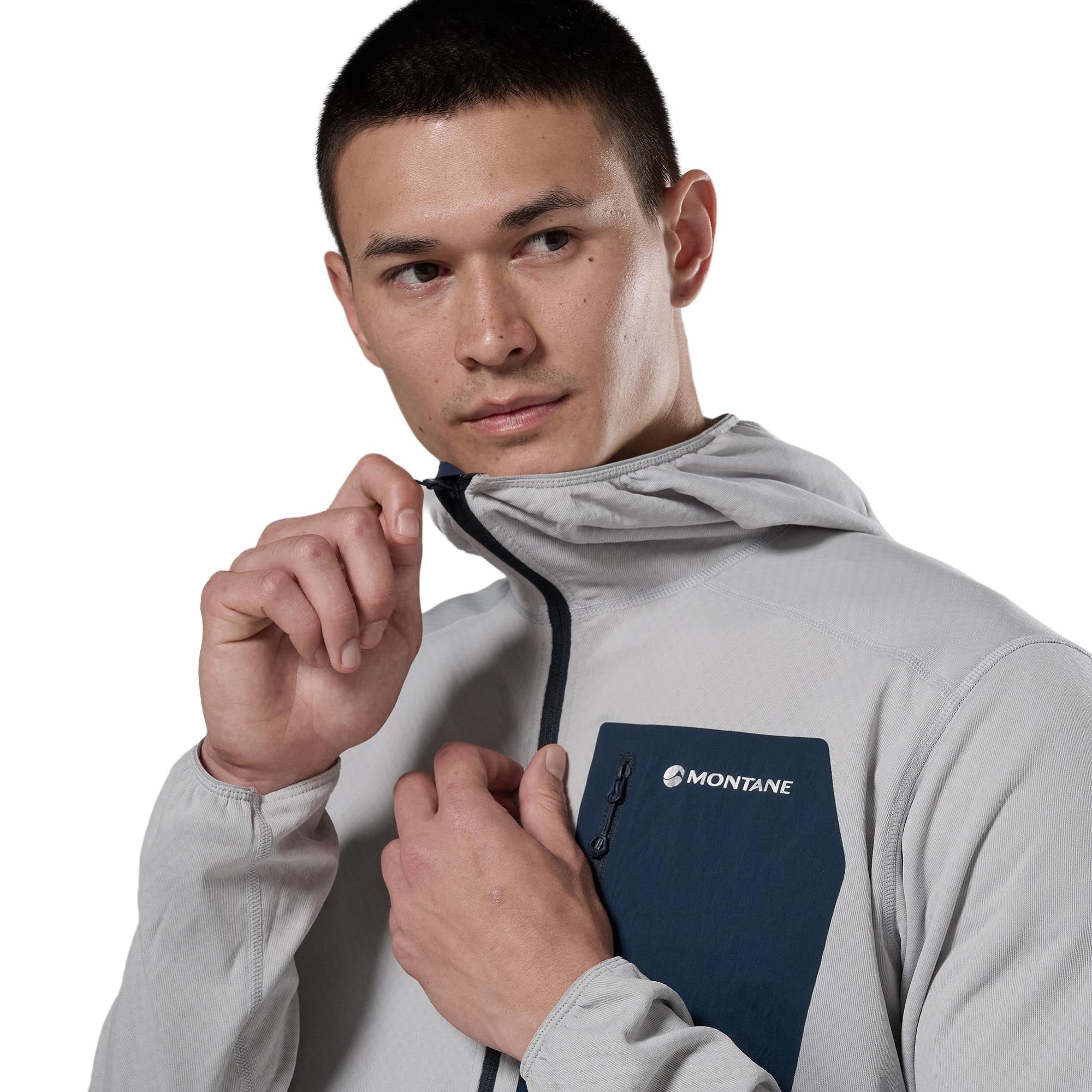 Men's Zepher Fleece Hoodie - Grey