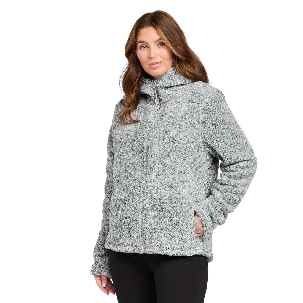 Women's Theory Full Zip Fleece - Grey