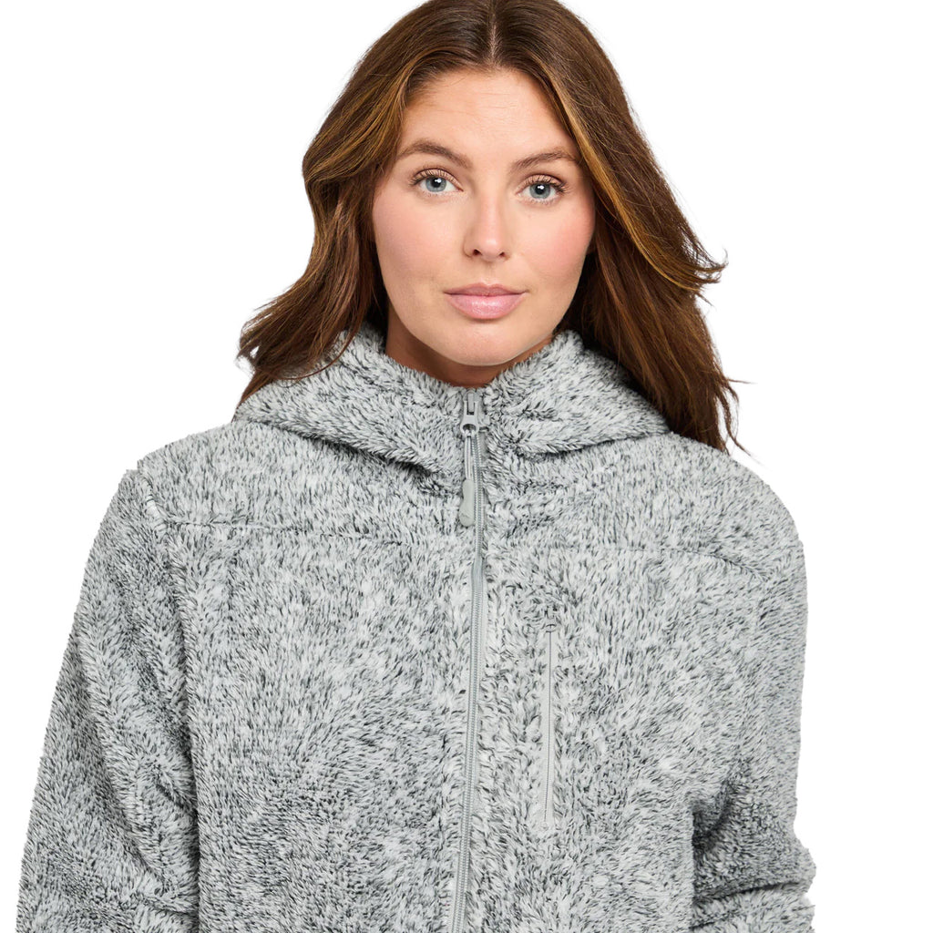 Women's Theory Full Zip Fleece - Grey