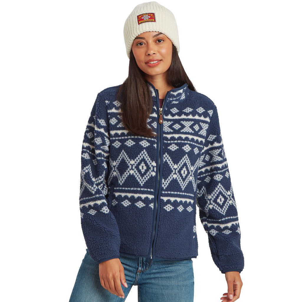 Women's Gokyo Fleece Jacket - Blue