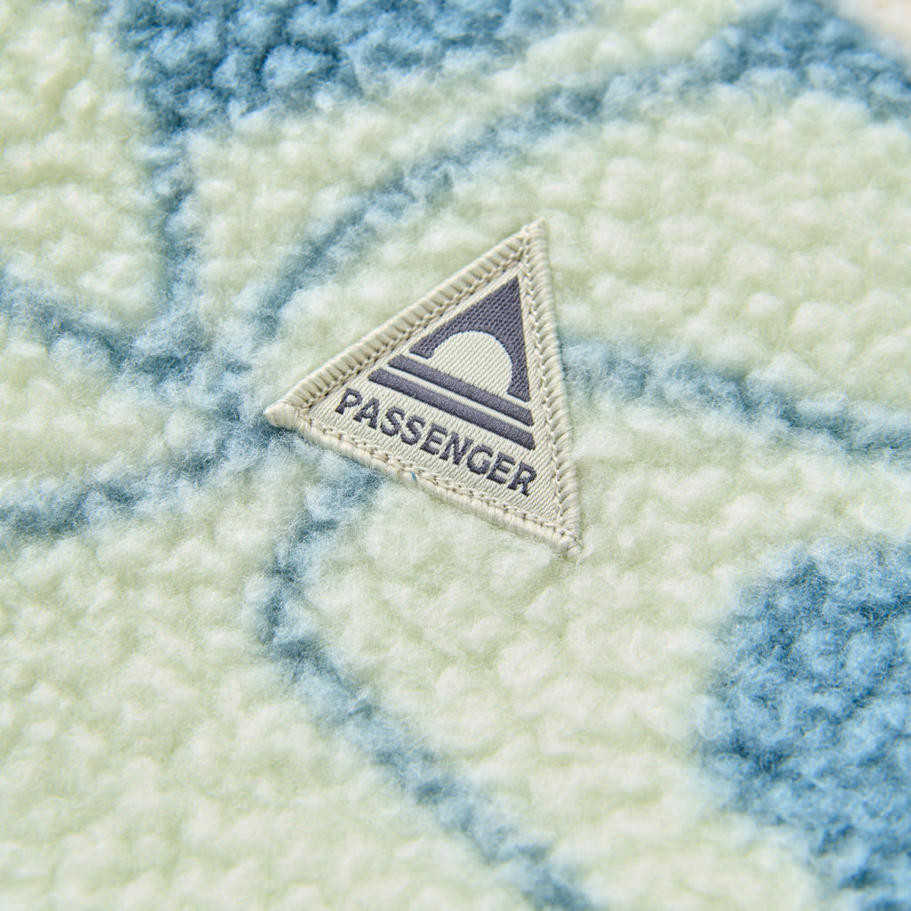 Women's Home Full-Zip Sherpa Fleece - Blue