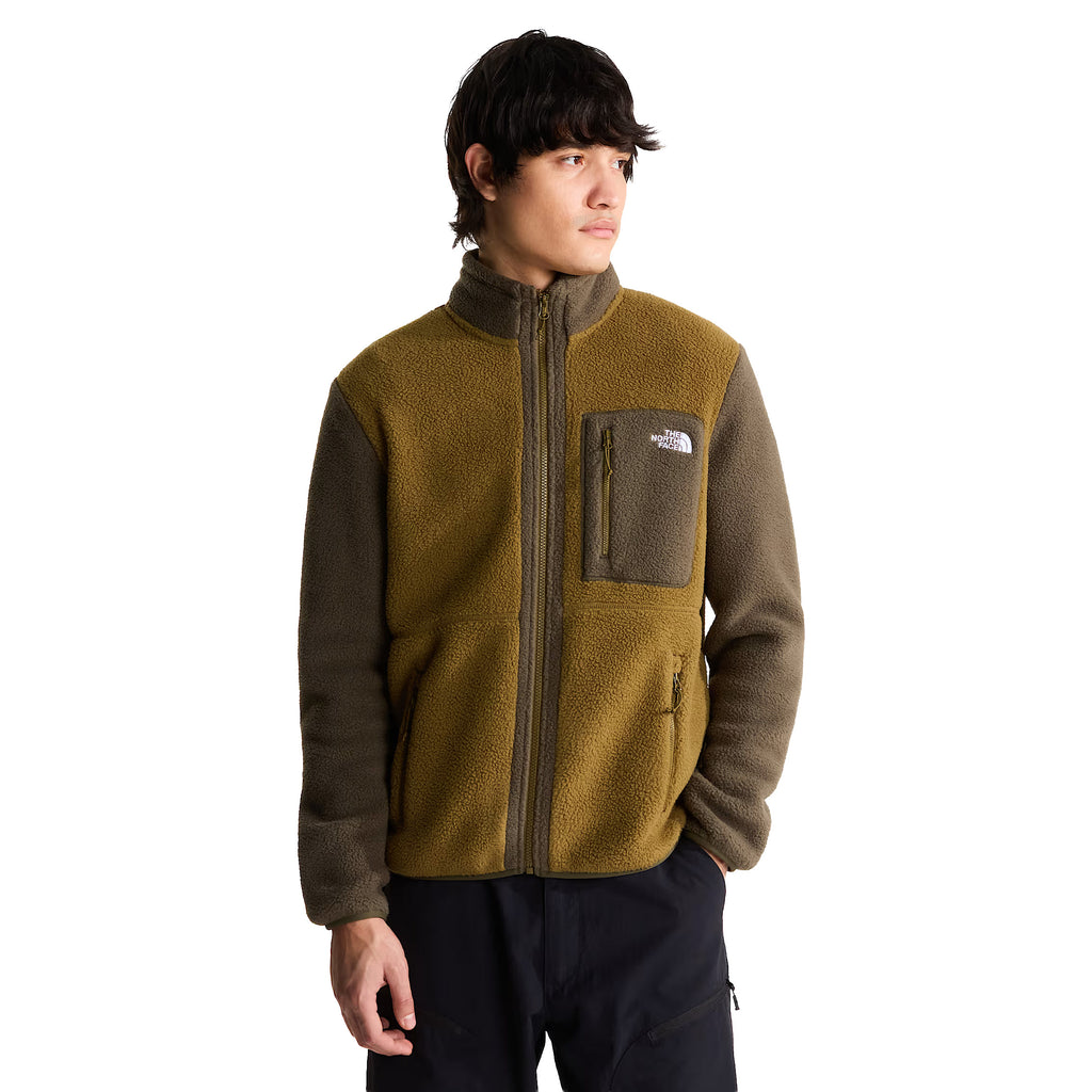 Men's Yumiori Full Zip Fleece Jacket - Green