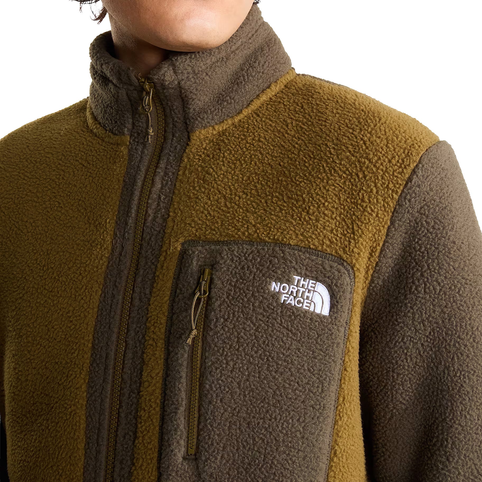 Men's Yumiori Full Zip Fleece Jacket - Green