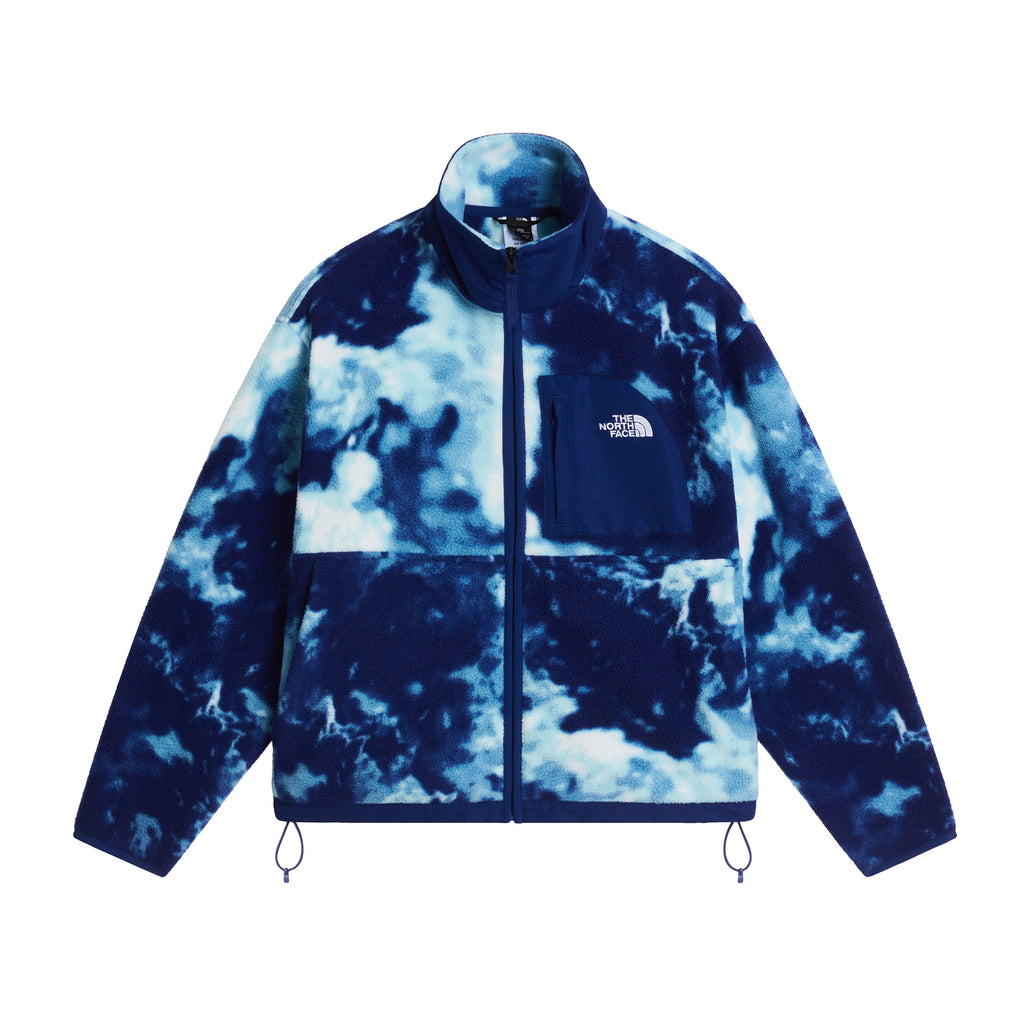 Women's Yumiori Off Peak Printed Full Zip Fleece Jacket - Blue