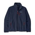 Men's Retro Pile Fleece Jacket - Navy