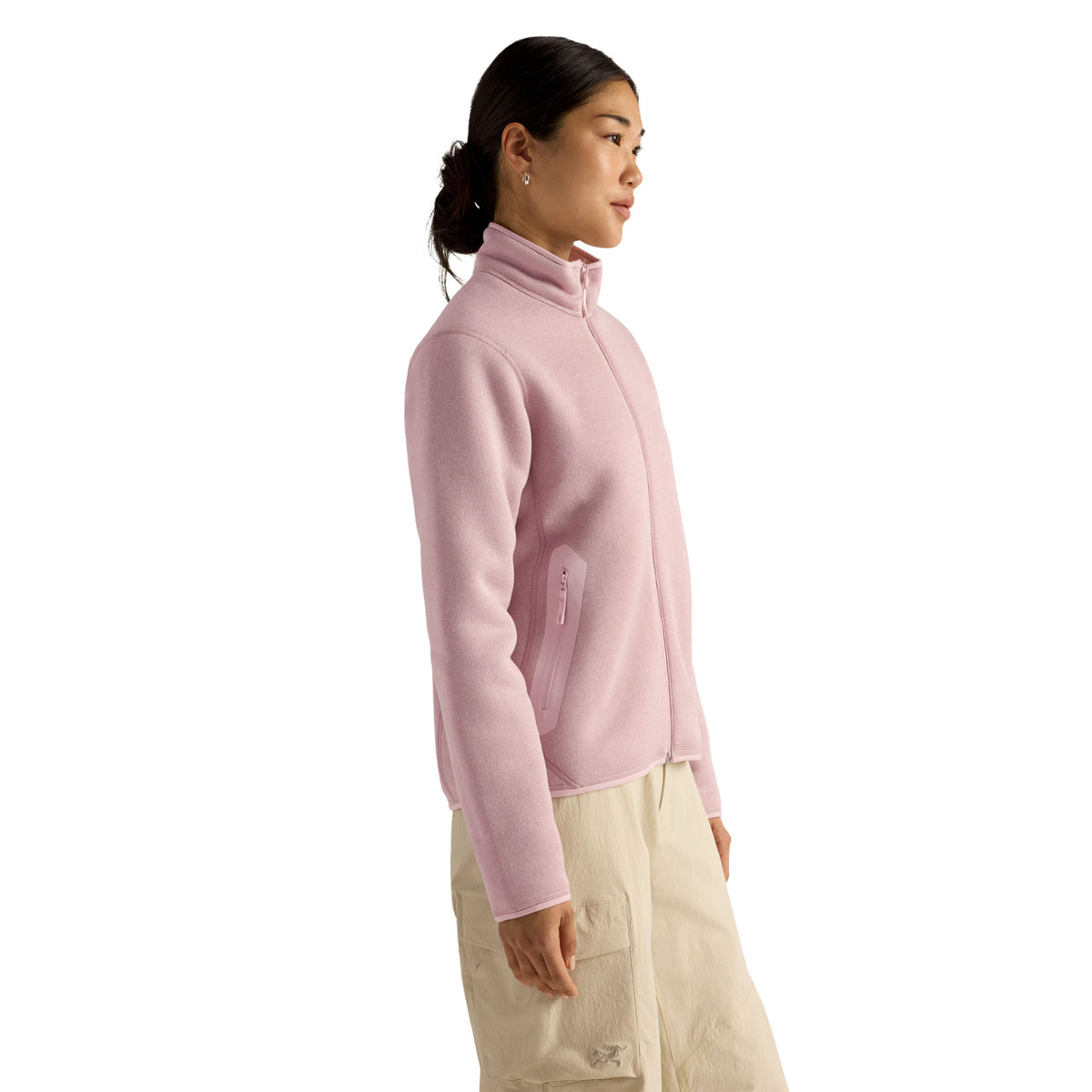 Women's Covert Cardigan - Alpine Rose Heather