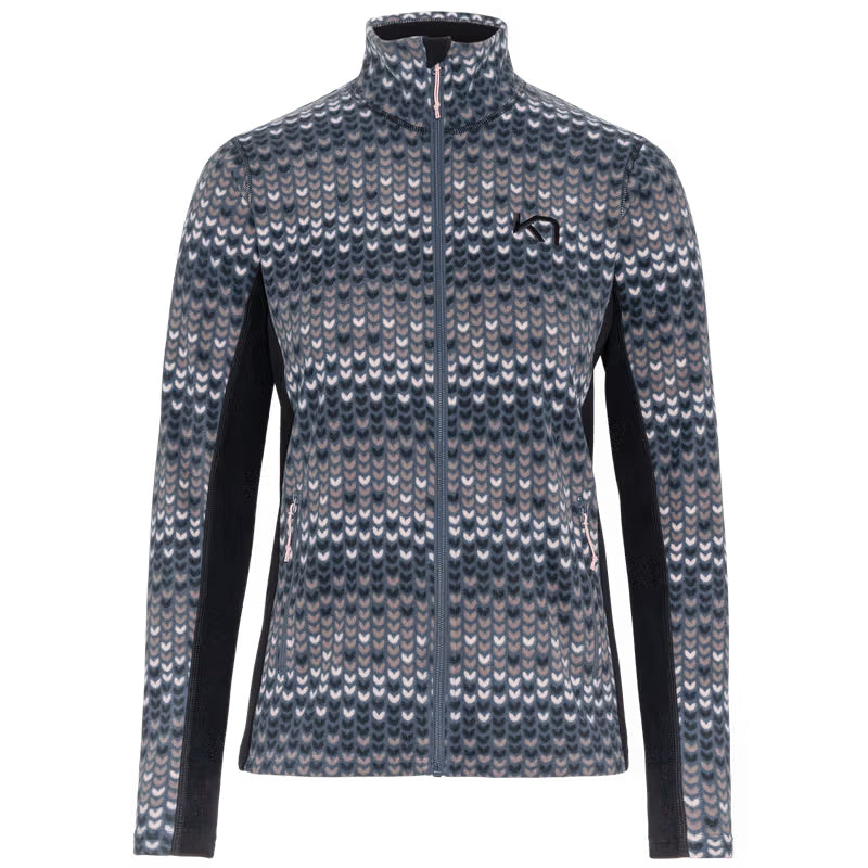 Women's Olga Full Zip Fleece - Grey