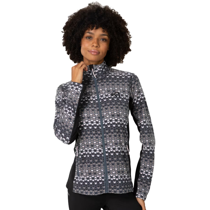 Women's Olga Full Zip Fleece - Grey