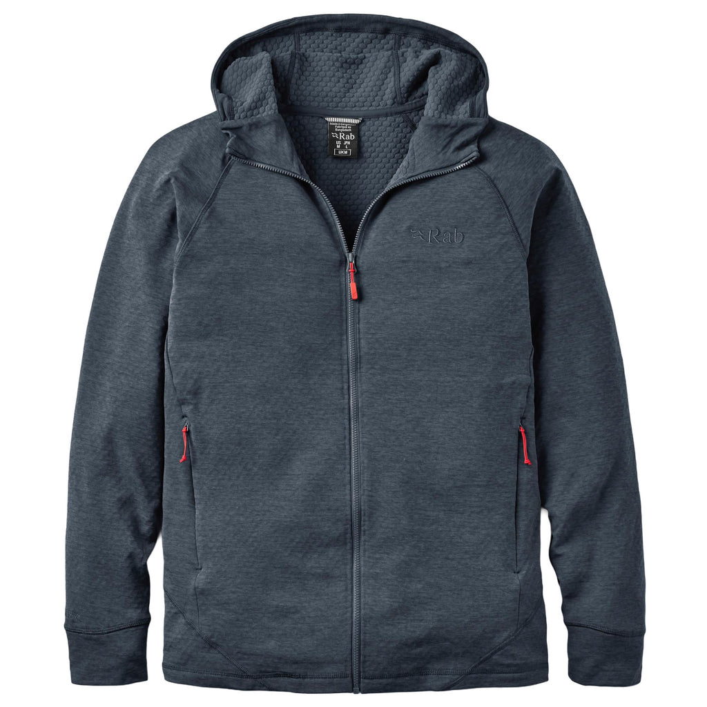 Men's Nexus Hooded Fleece Jacket - Grey
