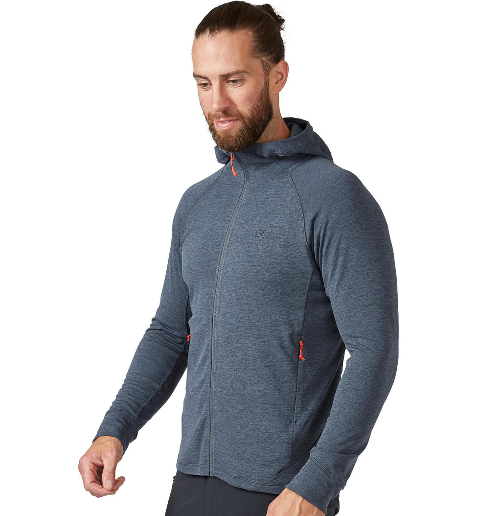 Men's Nexus Hooded Fleece Jacket - Grey
