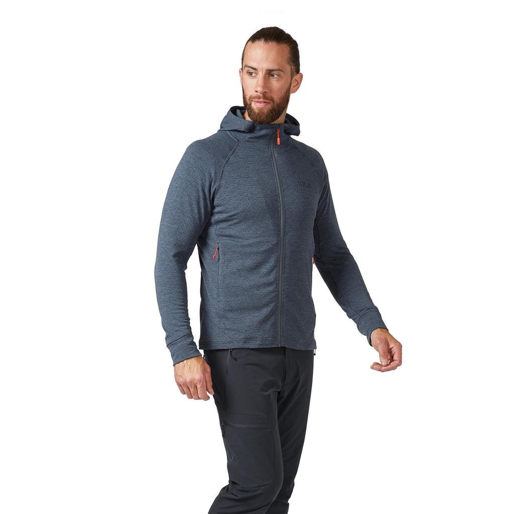 Men's Nexus Hooded Fleece Jacket - Grey