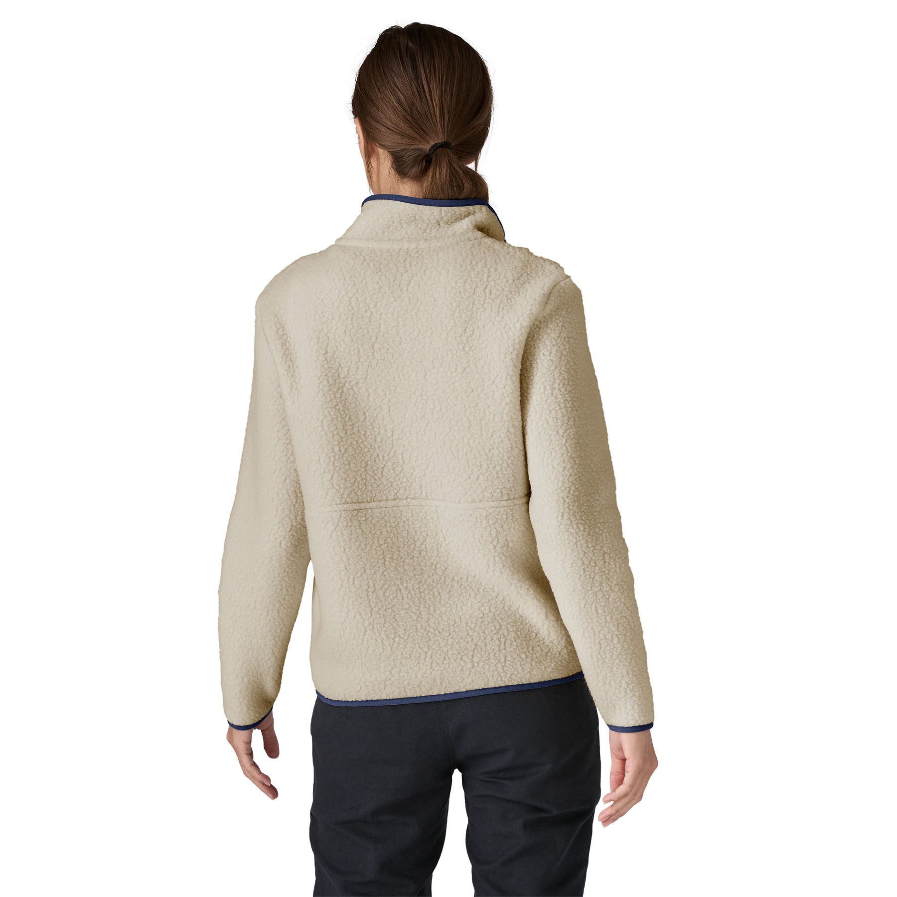 Women's Retro Pile Fleece Marsupial - Natural
