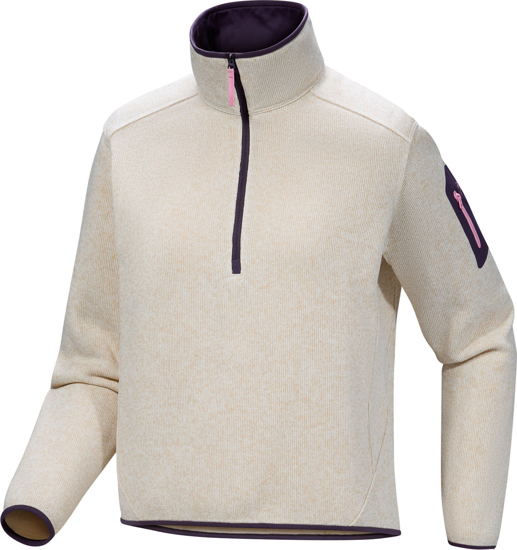 Women's Covert 1/2 Zip Neck Fleece - Cosmic Bloom Heather