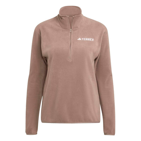 Women's Multi Essentials 1/2 Zip Fleece - Brown