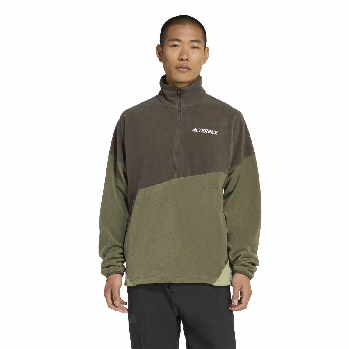 Men's Multi Climawarm 1/2 Zip Fleece - Green
